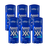 Arrid XX Extra Extra Dry barra desodorante Ducha Fría, pack de 6, protege piel seca durante el día.