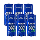 Bâtonnet Arrid XX antiperspirant non parfumé en pack 6 pour le quotidien.