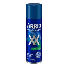 Pack de cuatro desodorantes Arrid XX Ultra Claro en estuche.