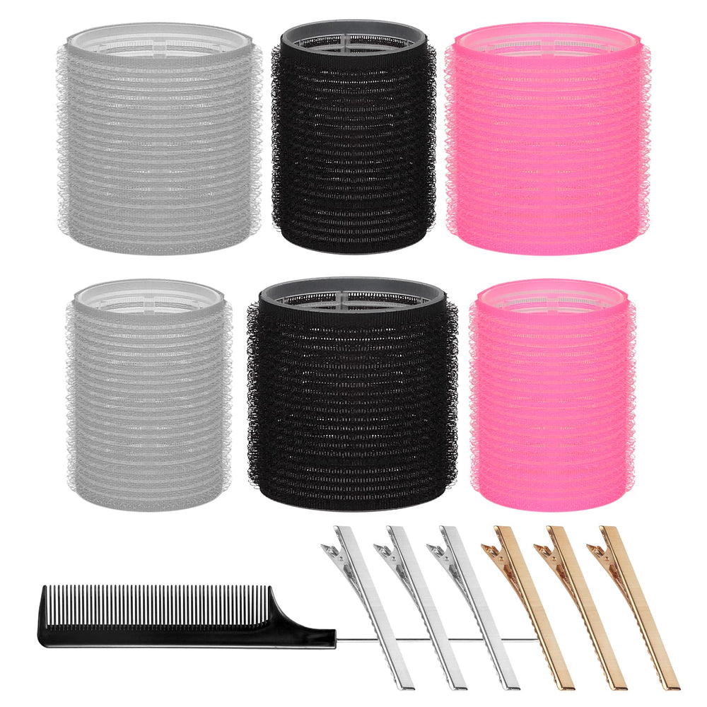 ARTIRNANOG rodillos sin calor 64mm para cabello largo, crea rizos suaves sin calor