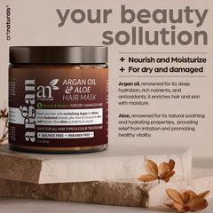 Artnaturals aceite de jojoba orgánico para cabello suave