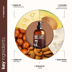 Aplicación suave de Artnaturals para rizos brillantes y suaves.