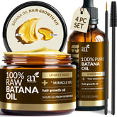 Artnaturals Batana aceite crudo 4oz, nutrir cuero cabelludo.