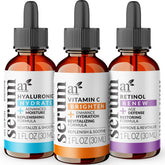 Artnaturals coffret anti-âge Vitamine C Retinol Hyaluronique, soin quotidien hydratant et raffermissant.