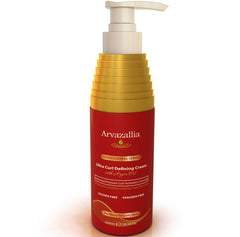 Arvazallia Ultra Curl Defining Cream, bote de aceite de argán para rizos definidos.