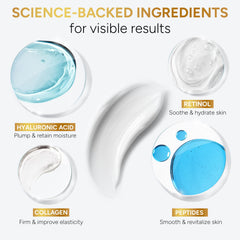 Arvesa crema facial con ácido hialurónico ofrece hidratación duradera.