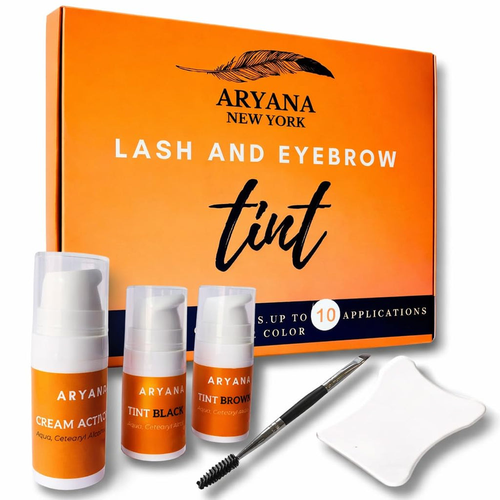 Kit cils et sourcils ARYANA NEW YORK avec pomade pour définition et tenue longue durée.