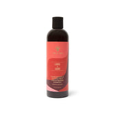 As I Am botella frontal: champú fortalecedor para cabello más sano y manejable.