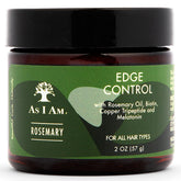 As I Am control de bordes de romero, bote de 60 ml para bordes definidos.