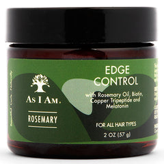 As I Am control de bordes de romero, bote de 60 ml para bordes definidos.