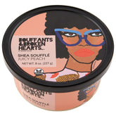 Ashanti Naturals manteca karité batida perfumada en frasco 8 oz para hidratación profunda