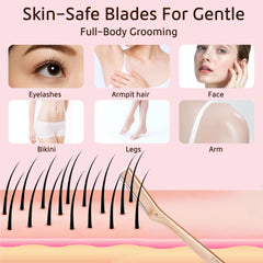 Cambio rápido de hojas para una rutina de belleza sin interrupciones.