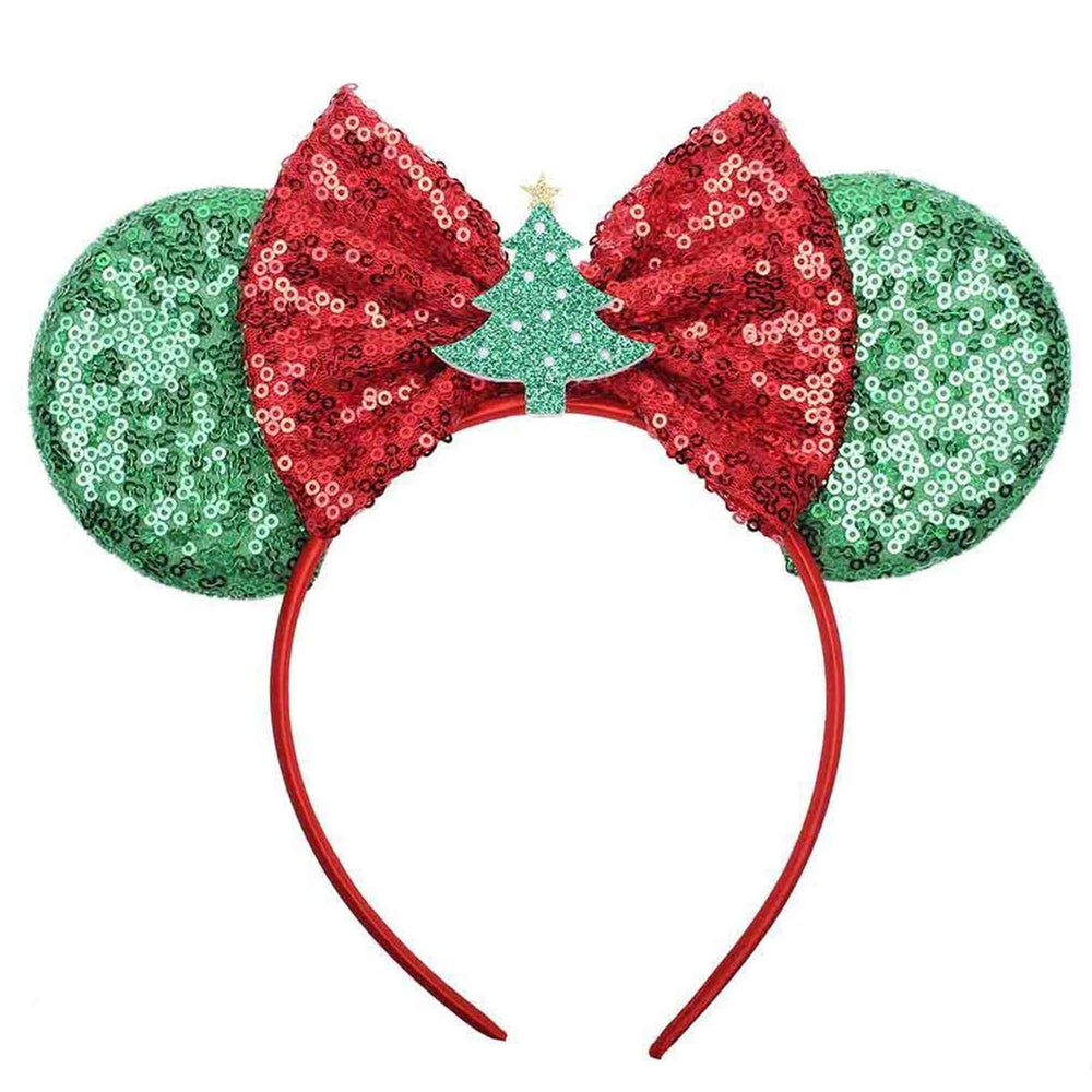 Diadema ASHONE: orejas de ratón brillantes para fiestas y fotos.