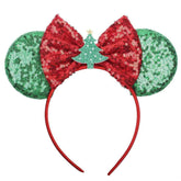 Diadema ASHONE: orejas de ratón brillantes para fiestas y fotos.