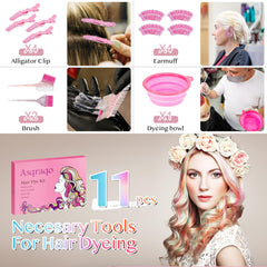 Asqraqo clips para cabello permiten seccionar mechones sin dañar.