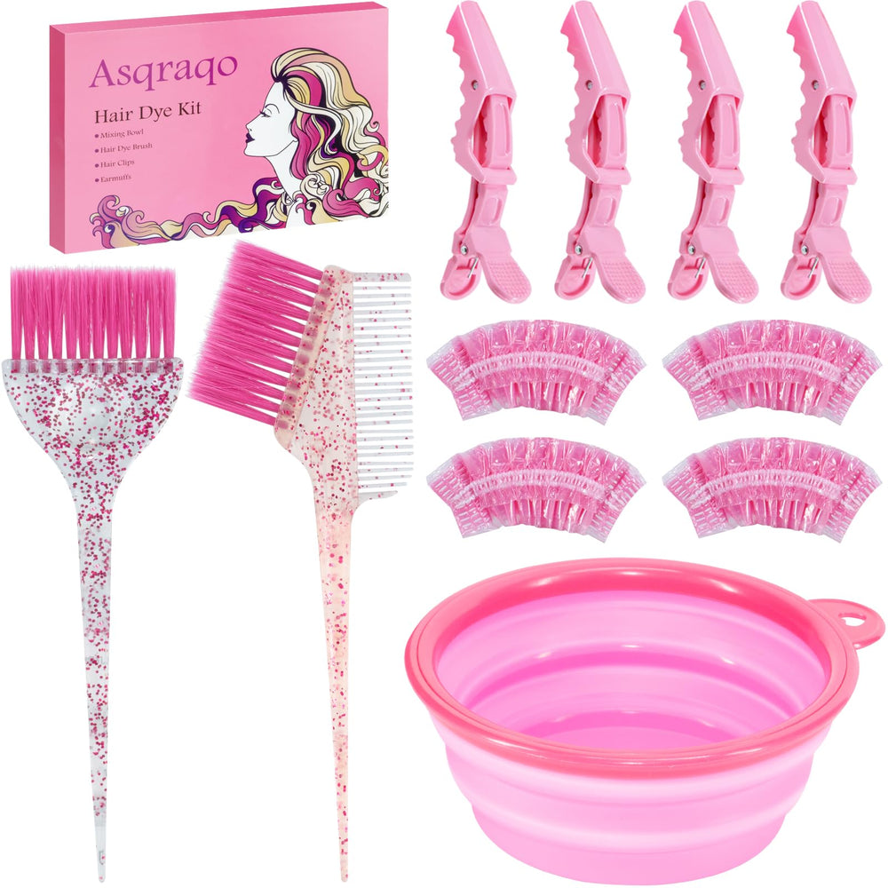 Asqraqo kit de coloración 11 piezas para casa, resultados profesionales.