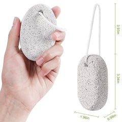 Asqraqo piedra pómez natural lava para manos, elimina durezas con delicadeza.