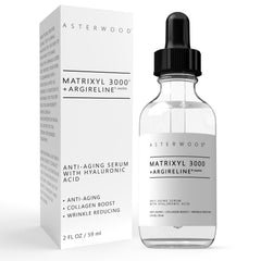 Asterwood Matrixyl 3000, frasco para hidratación profunda.