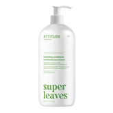 ATTITUDE acondicionador nutritivo para cabello, botella vertiendo: suaviza cabello seco