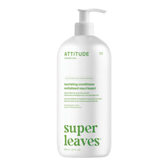 ATTITUDE acondicionador nutritivo para cabello, botella vertiendo: suaviza cabello seco