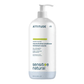 ATTITUDE acondicionador sensible sin perfume en bote para cuero cabelludo delicado