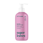 Loción corporal ATTITUDE, botella 16oz, hidratación ligera para piel seca.