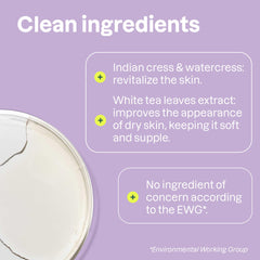 Notas de coco y bayas silvestres para fragancia tropical.