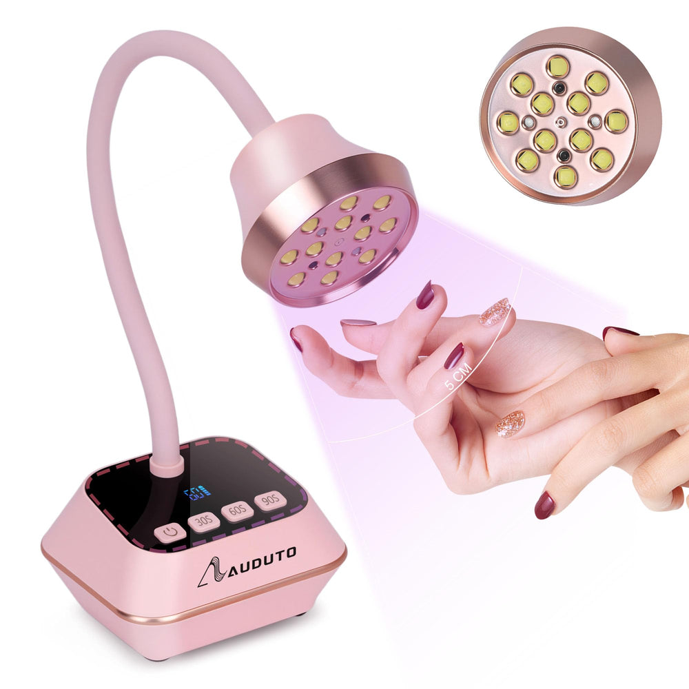 Auduto Lámpara UV LED 36W compacta para secado rápido de gel.