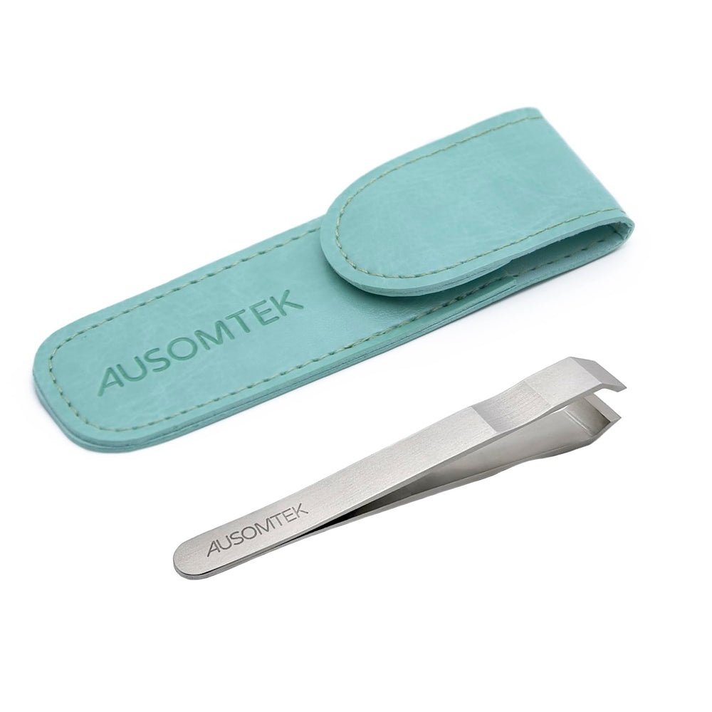Ausomtek pinzas para barba y pelo: precisión diaria para depilar con control.