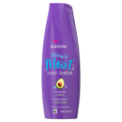 Aussie Miracle Moist champú para cabello seco, hidratación profunda para uso diario