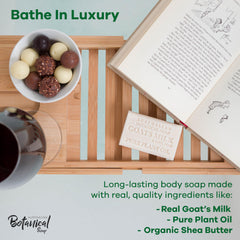 Australian Botanical Soap savon au lait de chèvre citronnelle, expérience rafraîchissante sous la douche