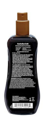 Aplicación suave en piel expuesta con Australian Gold, color natural