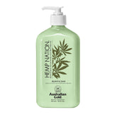 Extensor de bronceado Hemp Nation de Australian Gold con agave y lima para piel hidratada