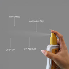 Australian Gold Spray Gel textura ligera que se absorbe sin grasa