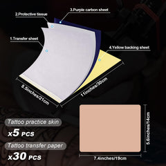 Papel de transferencia 4 capas con Autdor para transferencia limpia.