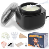AUZEAL kit de cera para nariz y orejas, calentamiento rápido para uso cómodo en casa