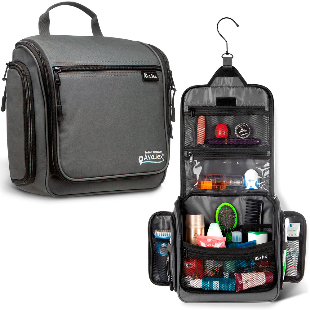 AvaJex bolsa de aseo impermeable para viaje mantiene los productos secos.