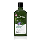 Avalon Organics Champu Voluminizante Romero, botella con etiqueta y aroma herbáceo