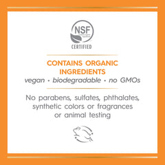 Avalon Organics Gel Crema Vitamina C, etiqueta orgánica, sensación fresca y calmante.