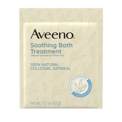 Aveeno avena coloidal natural en polvo para irritaciones leves.