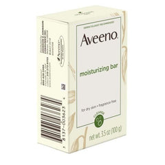 Aveeno barra limpiadora sin fragancia limpia la piel sin irritar