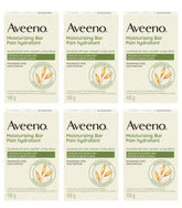 Barra Aveeno limpiadora facial sin fragancia para piel sensible.