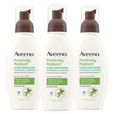 Aveeno Claridad de Piel espumoso limpiador diario en botella para poros limpios