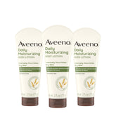 Aveeno hidratante diario para piel seca, botella de viaje.