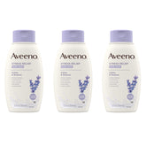 Aveeno Stress Relief: bouteille lavande, détente pendant la douche