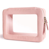 Aveniee organizador de maquillaje con paneles transparentes para ver productos fácilmente
