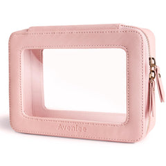 Aveniee organizador de maquillaje con paneles transparentes para ver productos fácilmente