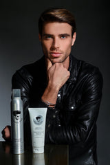Avenue Man ingredientes acai y soja para nutrición del cabello.