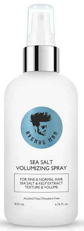 Avenue Man volumen-cabello: spray de sal marina para cabello fino con cuerpo ligero