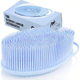 Avilana exfoliante corporal frente-usado, suaviza piel áspera para mayor suavidad.